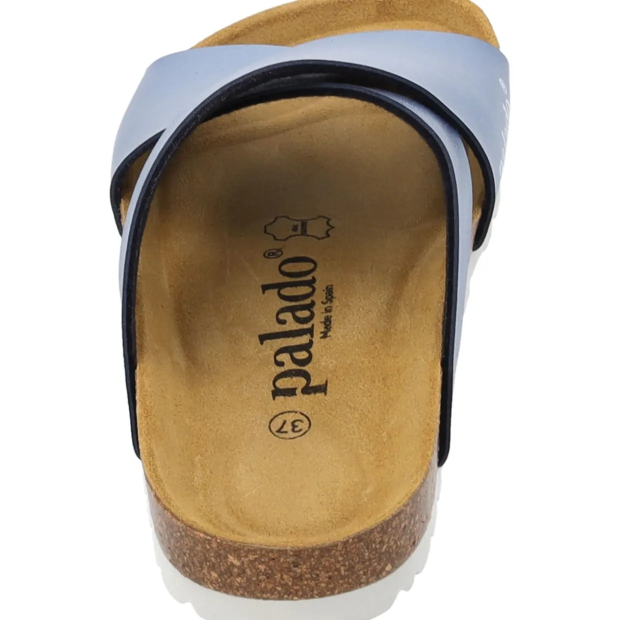 Palado Rianel, Pantoletten, Damen, Blau Metallic