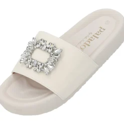 Palado Rocib by Sila Sahin, Pantoletten, Damen, Weiß