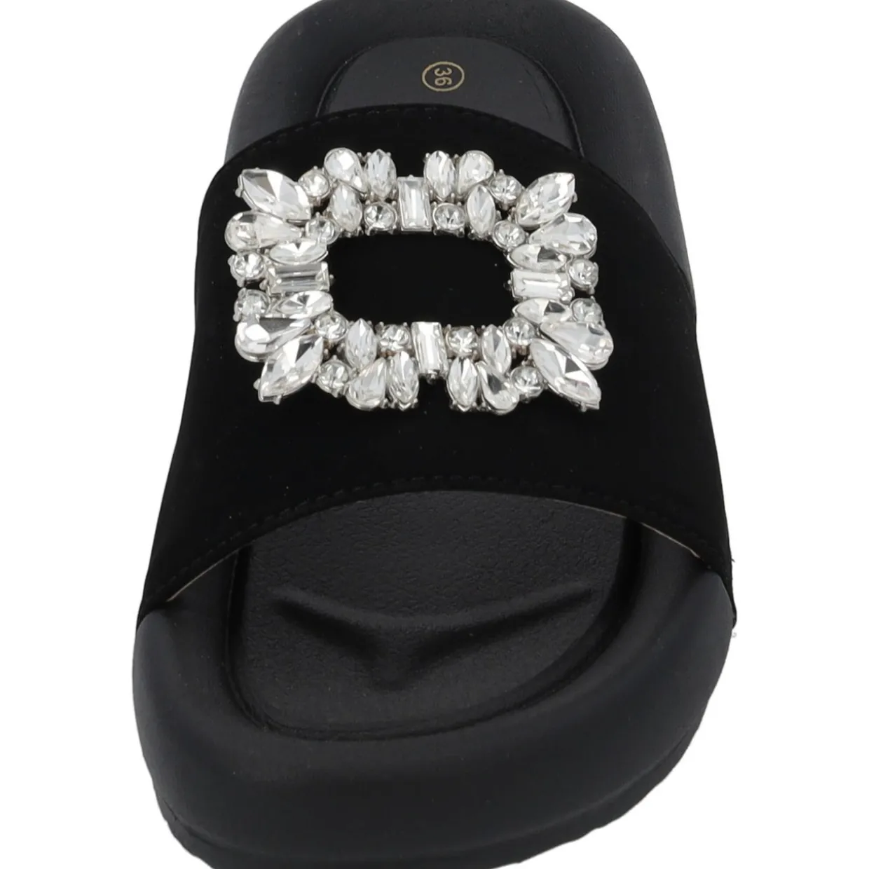 Palado Rocib by Sila Sahin, Pantoletten, Damen, Schwarz