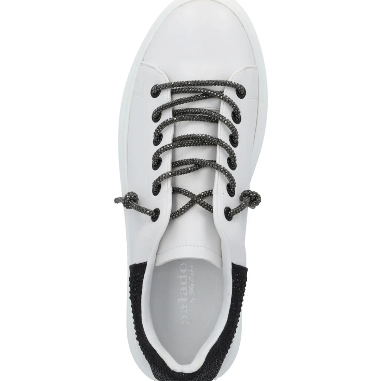 Palado Rugu by Sila Sahin, Sneakers Low, Damen, Weiß/Schwarz