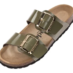 Palado Samos EGS, Pantoletten, Damen, Khaki Lack