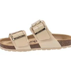 Palado Samos EGS, Pantoletten, Damen, Beige Lack