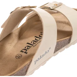 Palado Samos EGS, Pantoletten, Damen, Beige Lack