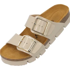 Palado Samos EGS PL, Pantoletten, Damen, Beige Lack