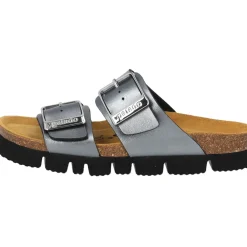 Palado Samos EGS PL, Pantoletten, Damen, Anthrazit Metallic