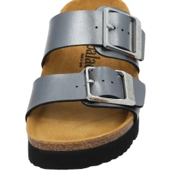 Palado Samos EGS PL, Pantoletten, Damen, Anthrazit Metallic