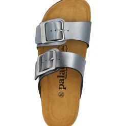 Palado Samos EGS PL, Pantoletten, Damen, Anthrazit Metallic