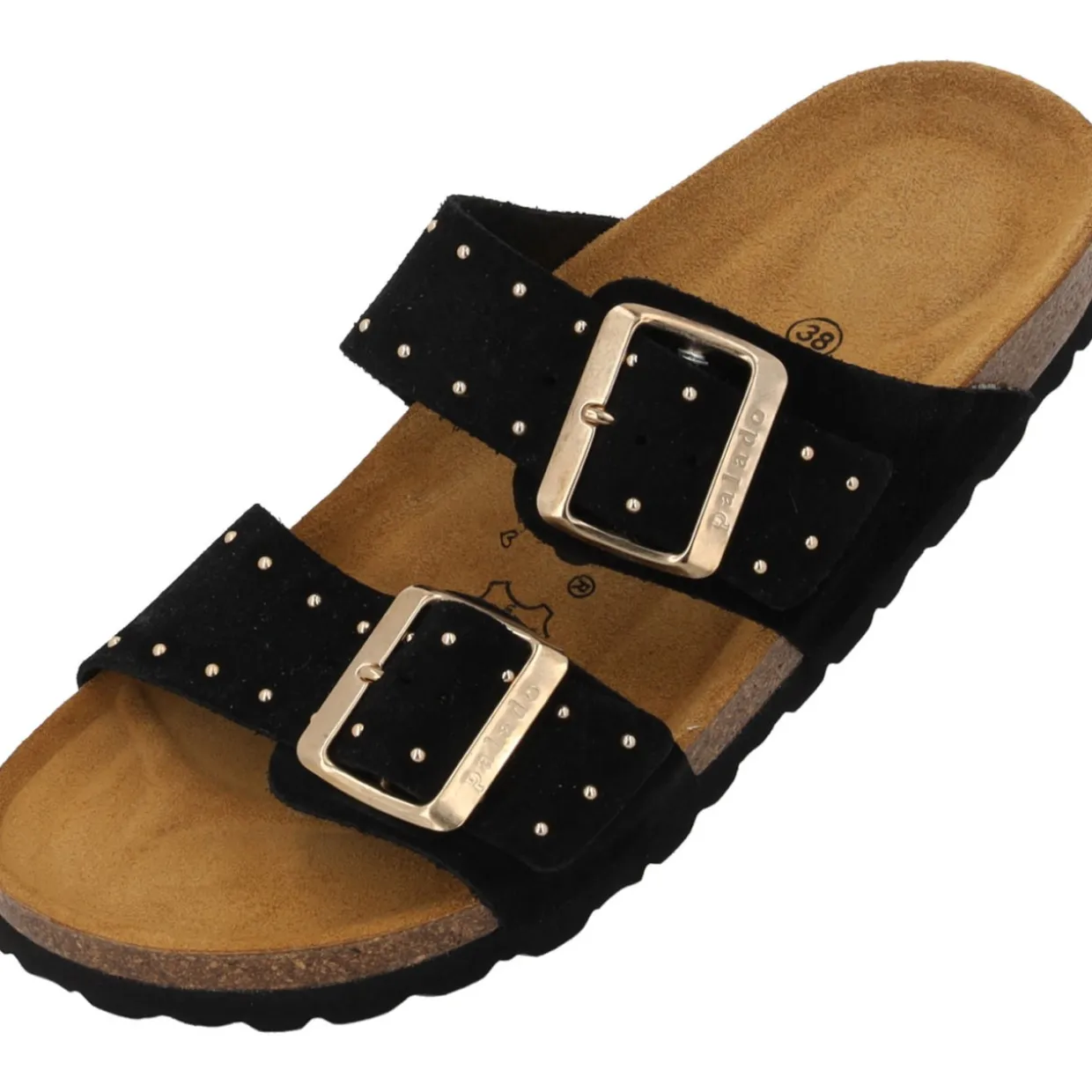 Palado Samos Glint by Sila Sahin, Pantoletten, Damen, Schwarz