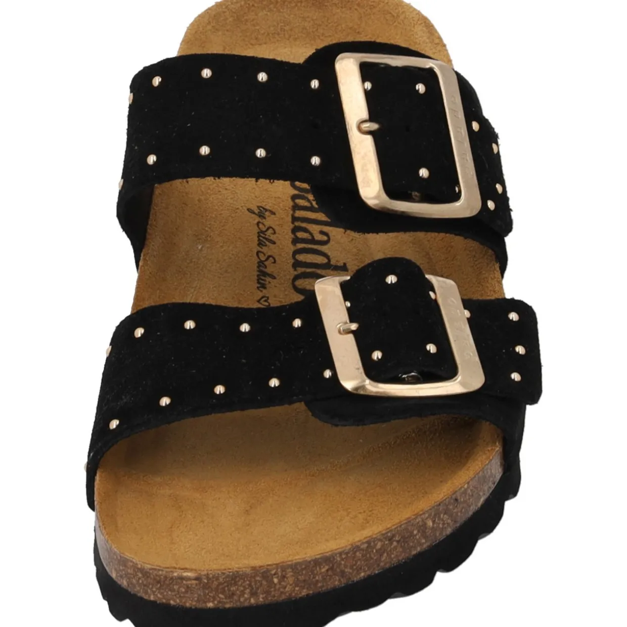 Palado Samos Glint by Sila Sahin, Pantoletten, Damen, Schwarz