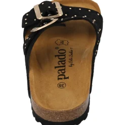 Palado Samos Glint by Sila Sahin, Pantoletten, Damen, Schwarz