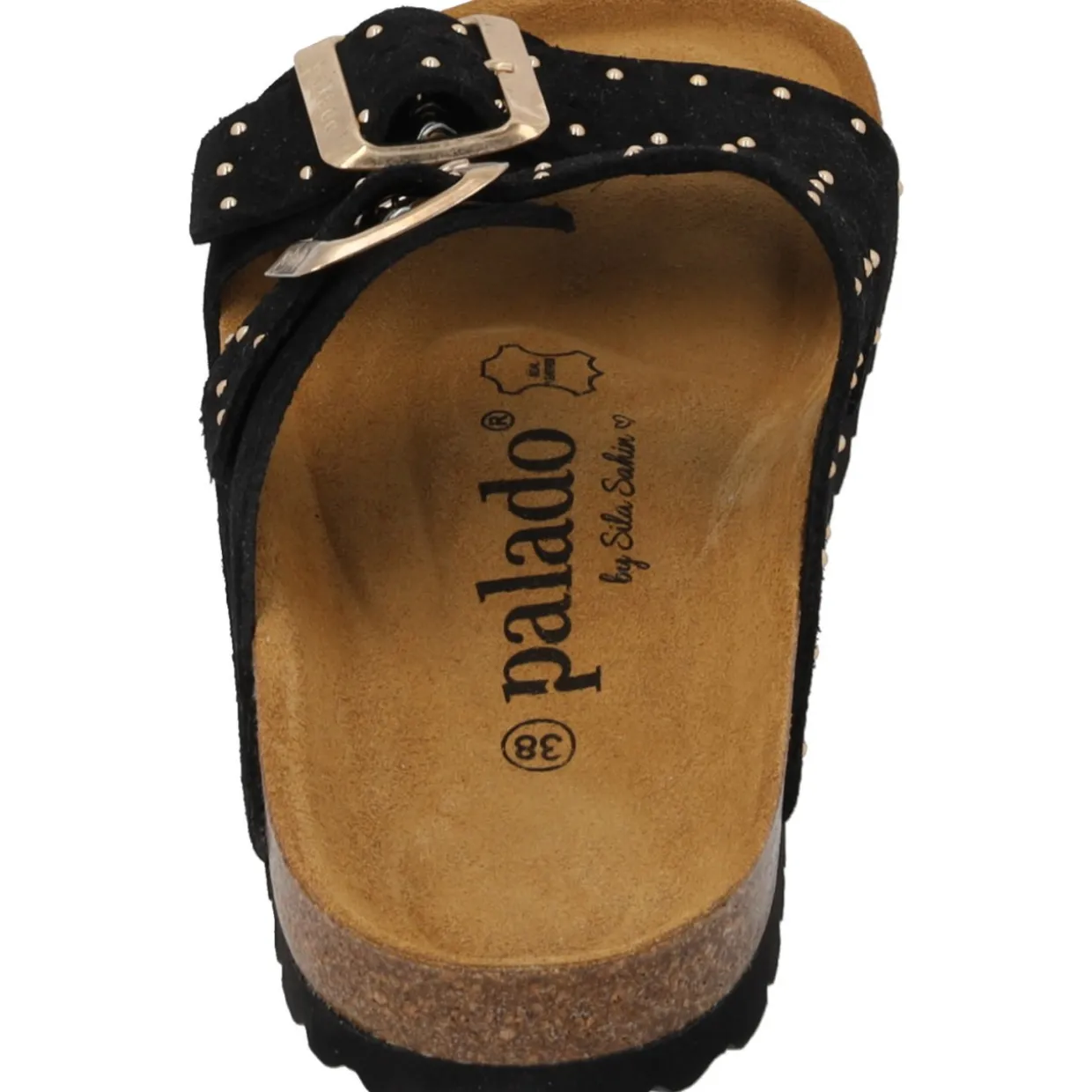Palado Samos Glint by Sila Sahin, Pantoletten, Damen, Schwarz