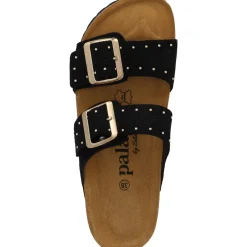 Palado Samos Glint by Sila Sahin, Pantoletten, Damen, Schwarz