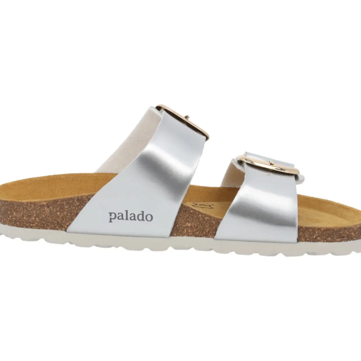 Palado Samos GS, Pantoletten, Damen, Silber Lack