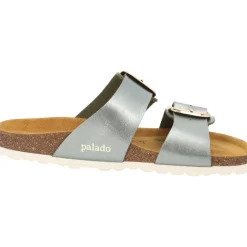 Palado Samos GS, Pantoletten, Damen, Olive Metallic