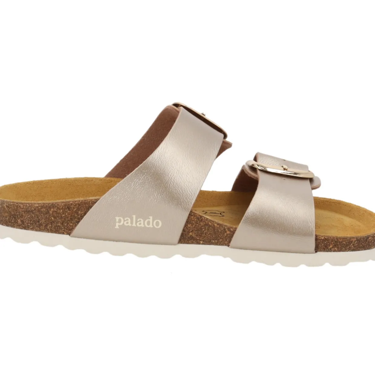 Palado Samos GS, Pantoletten, Damen, Beige Metallic
