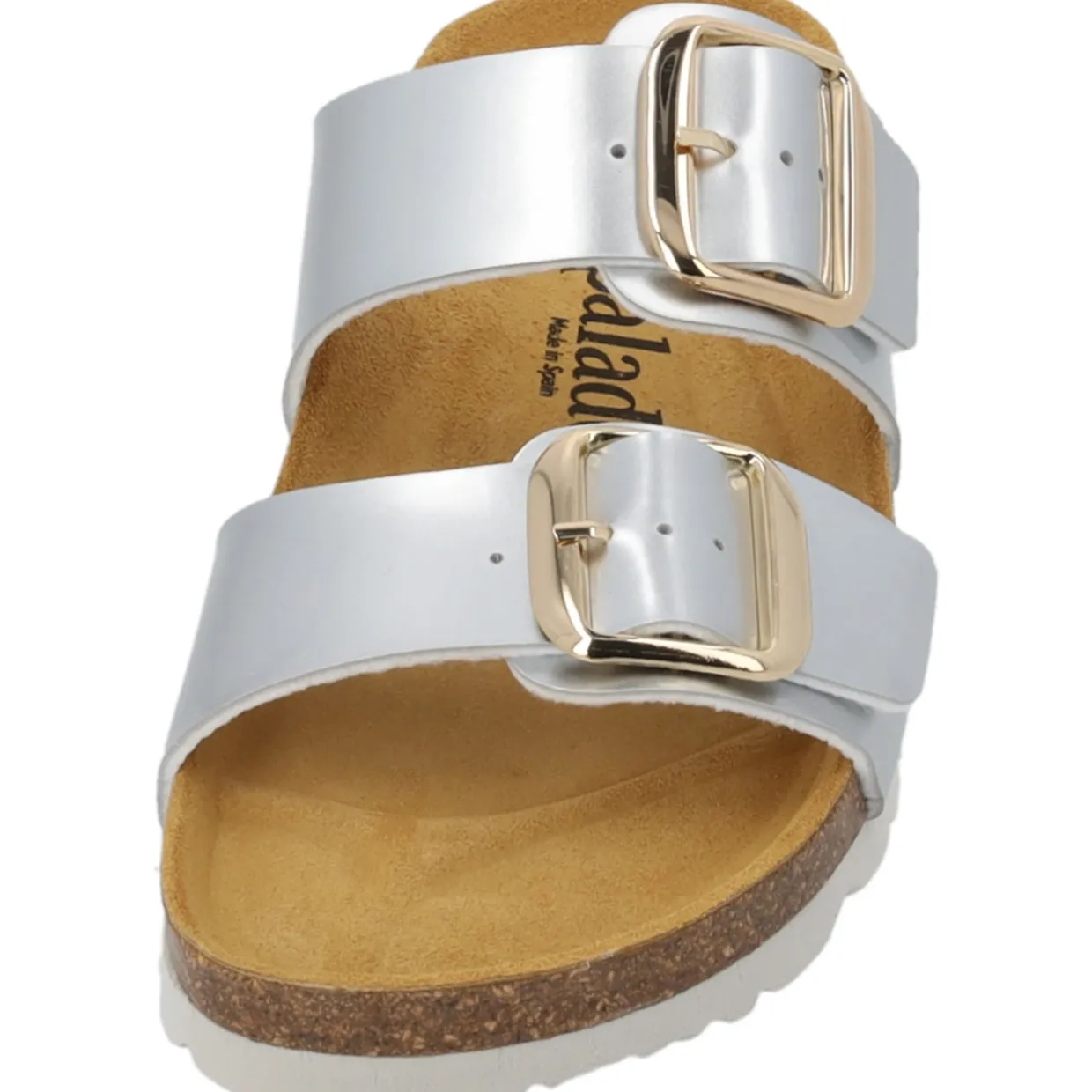 Palado Samos GS, Pantoletten, Damen, Silber Lack