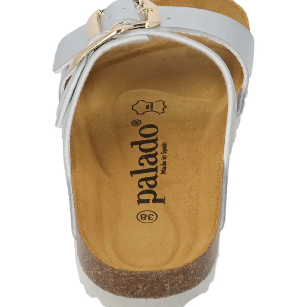 Palado Samos GS, Pantoletten, Damen, Silber Lack