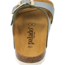 Palado Samos GS, Pantoletten, Damen, Olive Metallic
