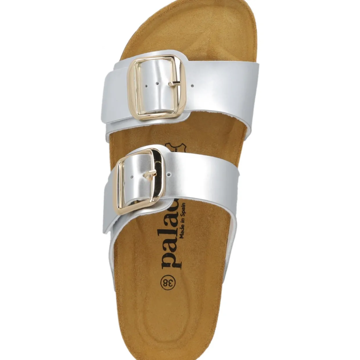 Palado Samos GS, Pantoletten, Damen, Silber Lack