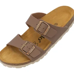 Palado Samos, Pantoletten, Damen, Matt Taupe