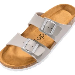 Palado Samos, Pantoletten, Damen, Basic Matt Grau