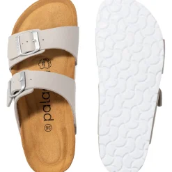 Palado Samos, Pantoletten, Damen, Basic Matt Grau