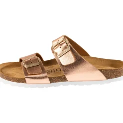 Palado Samos, Pantoletten, Damen, Metallic Rosegold