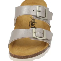 Palado Samos, Pantoletten, Damen, Metallic Beige