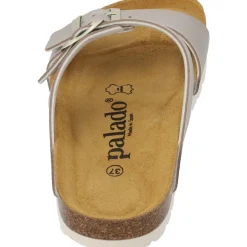 Palado Samos, Pantoletten, Damen, Metallic Beige