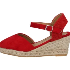 Palado Sathos, Keilsandaletten, Damen, Rot