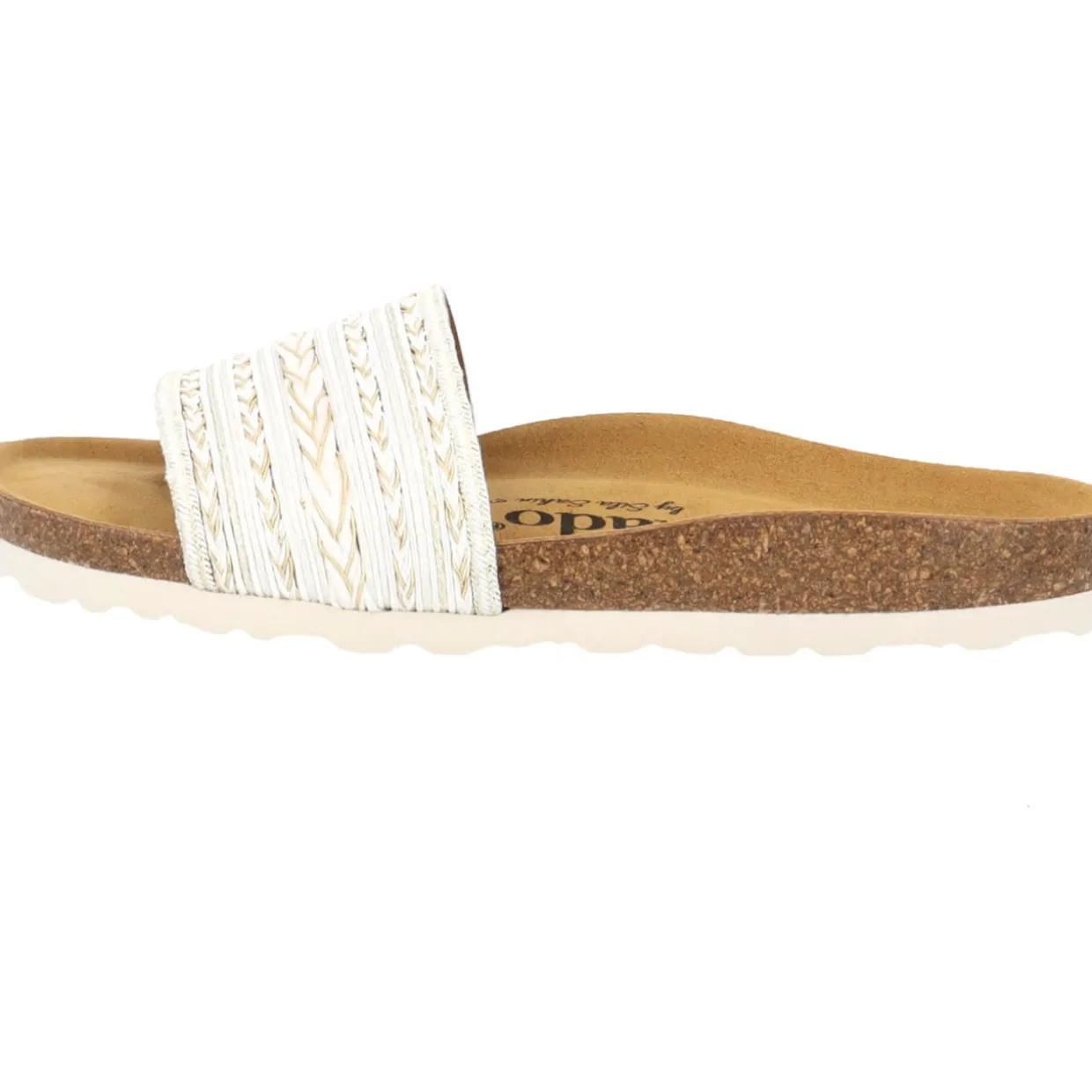 Palado Solista by Sila Sahin, Pantoletten, Damen, Weiß/Gold