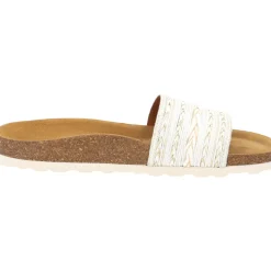 Palado Solista by Sila Sahin, Pantoletten, Damen, Weiß/Gold