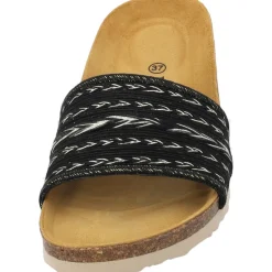 Palado Solista by Sila Sahin, Pantoletten, Damen, Schwarz/Gold