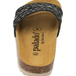 Palado Solista by Sila Sahin, Pantoletten, Damen, Schwarz/Gold