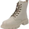 Palado Surcul, Schnürstiefeletten, Damen, Beige