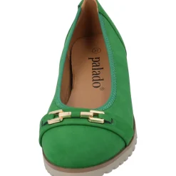 Palado Thareus, Ballerinas, Damen, Grün