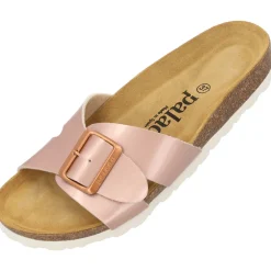 Palado Tinos, Pantoletten, Damen, Rosa Lack