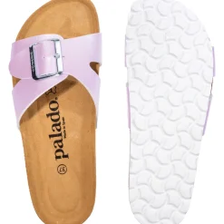 Palado Tinos, Pantoletten, Damen, Flieder Metallic