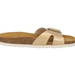 Palado Tinos, Pantoletten, Damen, Gold Lack