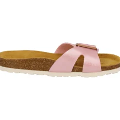 Palado Tinos, Pantoletten, Damen, Rosa Metallic