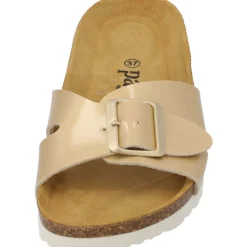 Palado Tinos, Pantoletten, Damen, Gold Lack