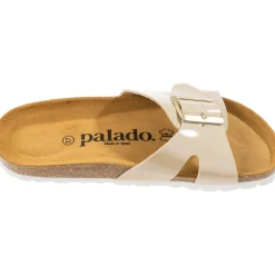 Palado Tinos, Pantoletten, Damen, Beige Lack