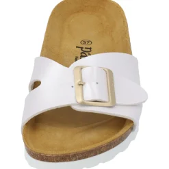 Palado Tinos, Pantoletten, Damen, Weiß Metallic