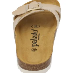 Palado Tinos, Pantoletten, Damen, Gold Lack