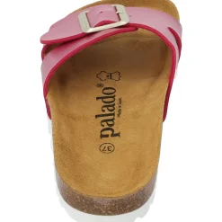 Palado Tinos, Pantoletten, Damen, Pink Metallic