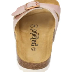 Palado Tinos, Pantoletten, Damen, Rosa Lack