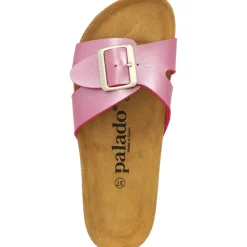 Palado Tinos, Pantoletten, Damen, Pink Metallic
