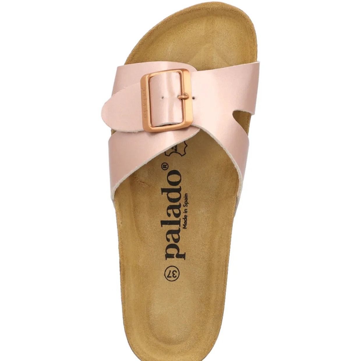 Palado Tinos, Pantoletten, Damen, Rosa Lack