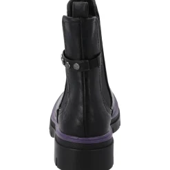 Palado Trinda by Sila Sahin, Chelsea Boots, Damen, Schwarz/Lila