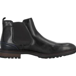 Palado Trisdan, Chelsea Boots, Herren, Schwarz Shiny